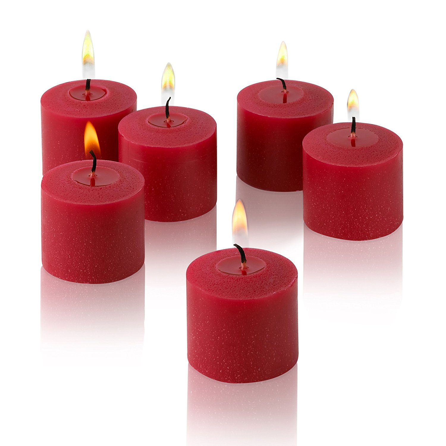 10 hour red apple cinnamon scented votive candles