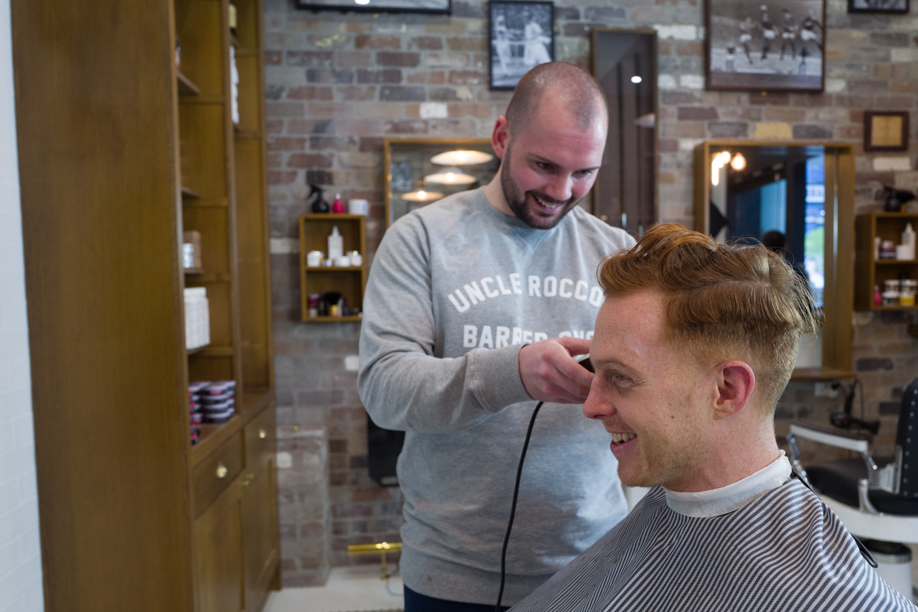 Haircuts & Whisky - Barangaroo Barber Shop  Man of Many