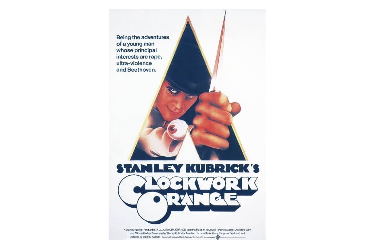 a clockwork orange movie poster