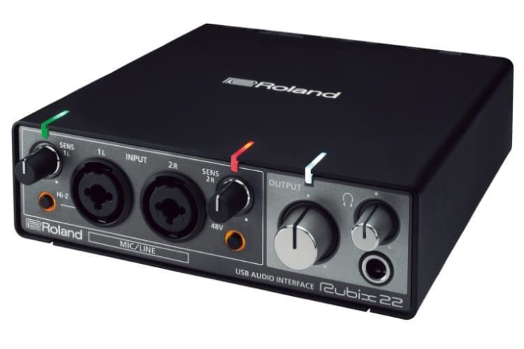 roland rubix 22 usb audio interface 