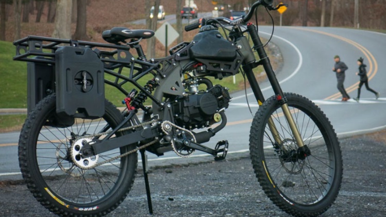 motoped survival bike