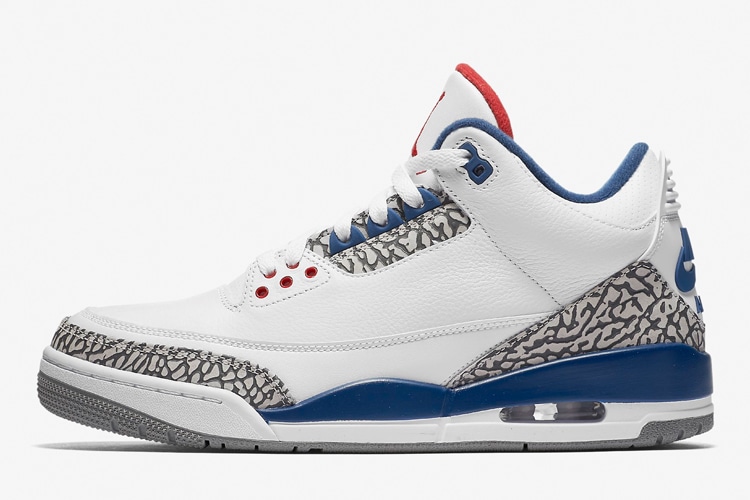 air jordan 3 retro og true blue shoe