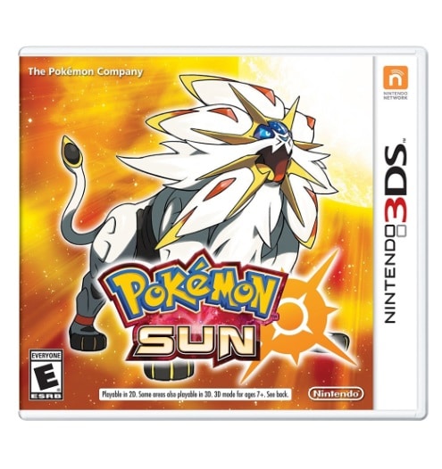 pokemon sun and moon nintendo 3ds