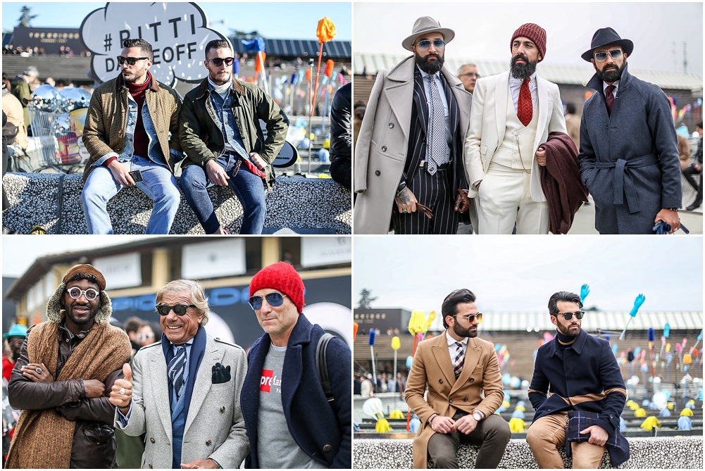 pitti uomo 91 different color coats