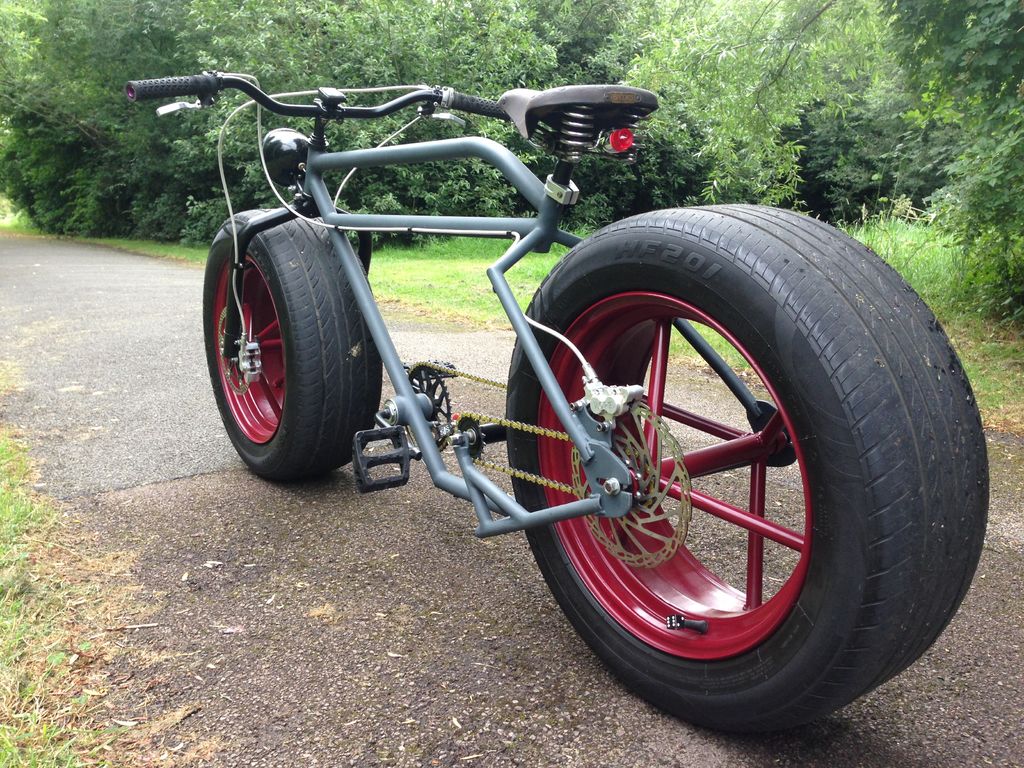 large wheel bicycle