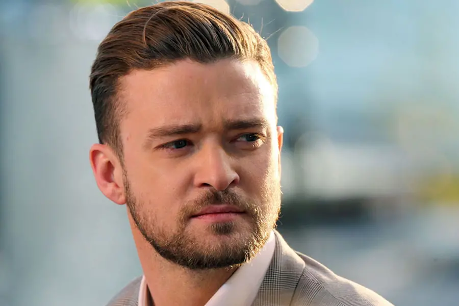 Justin Timberlake taglio di capelli corto