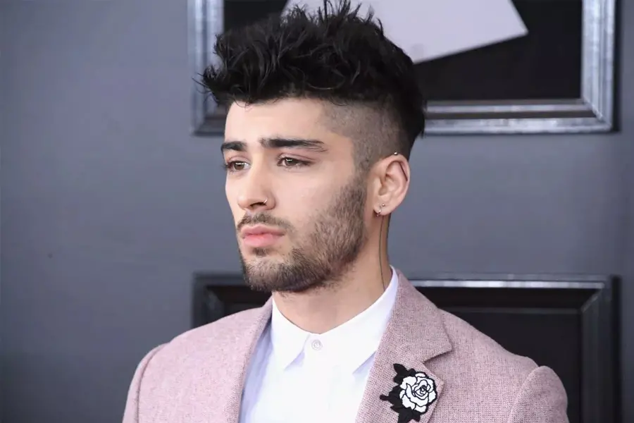 Zayn malik férfi rövid hajvágással frizura