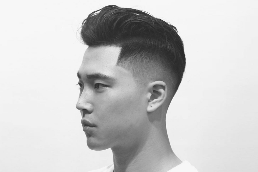 Asian Slick Back Undercut