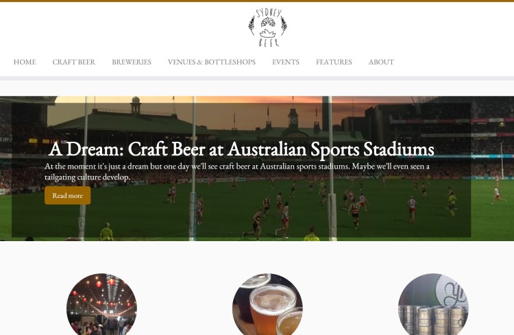 sydney beer bar blog