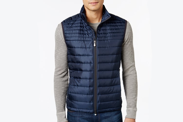 hugo boss green gilet