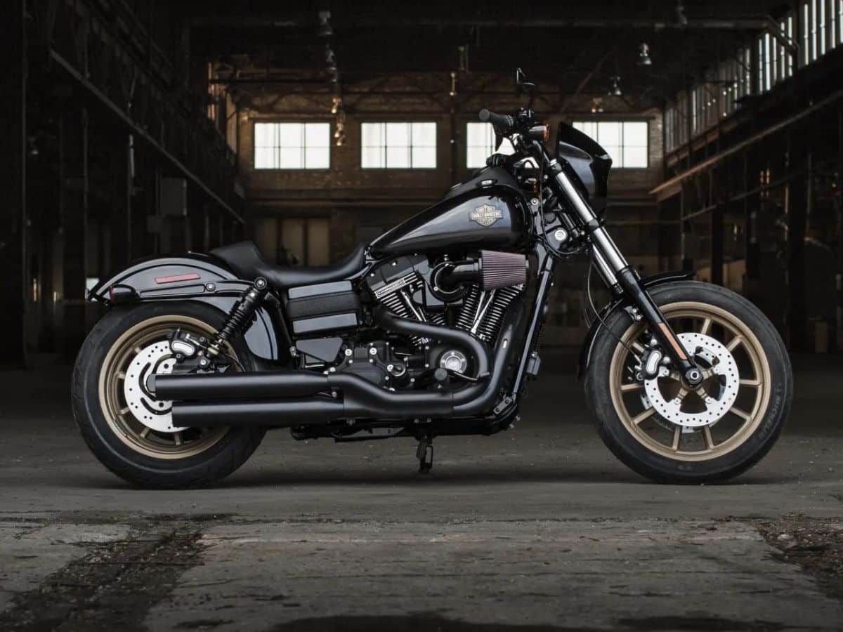 Side of Harley Davidson Lowrider S