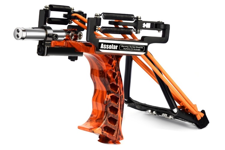 The Laser Sight Sling Shot By Assolar Is One Badass Weapon