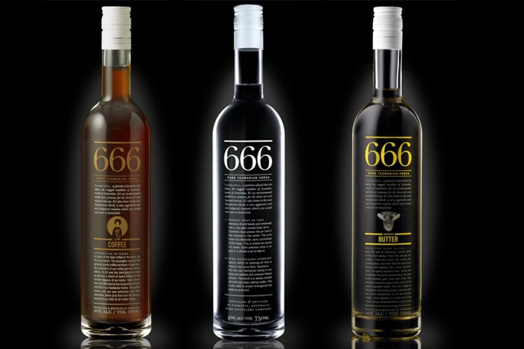 666 vodka australian brand 