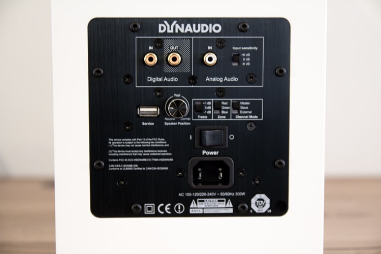 dynaudio focus 20 xd speaker control board