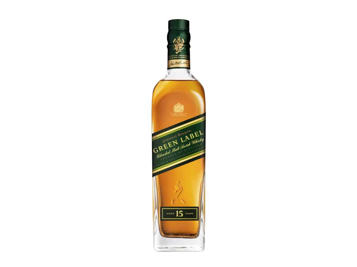 Bottle of Johnnie Walker Green Label