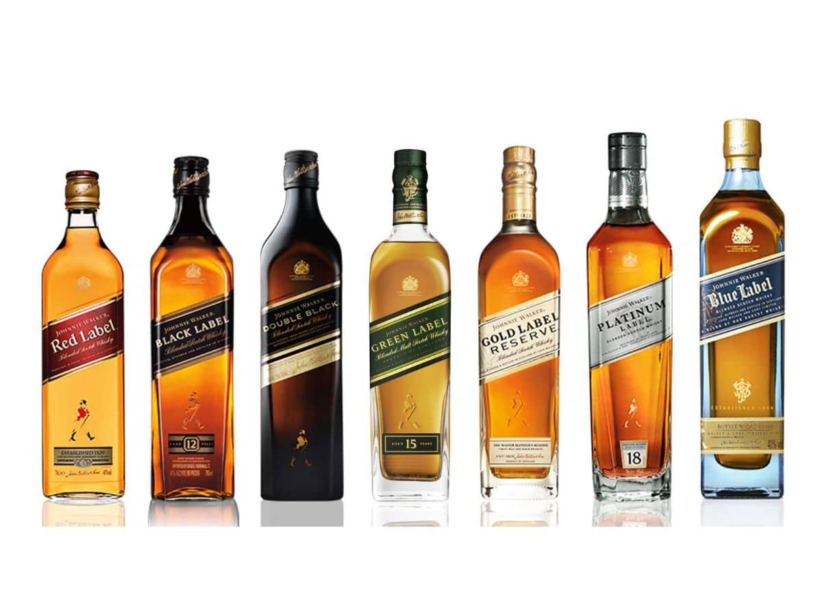 Johnnie Walker range