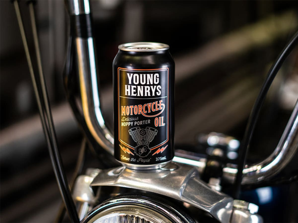 Young henrys – motorcycle oil porter
