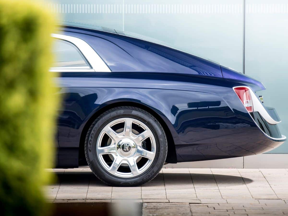 Rear of Rolls-Royce Sweptail