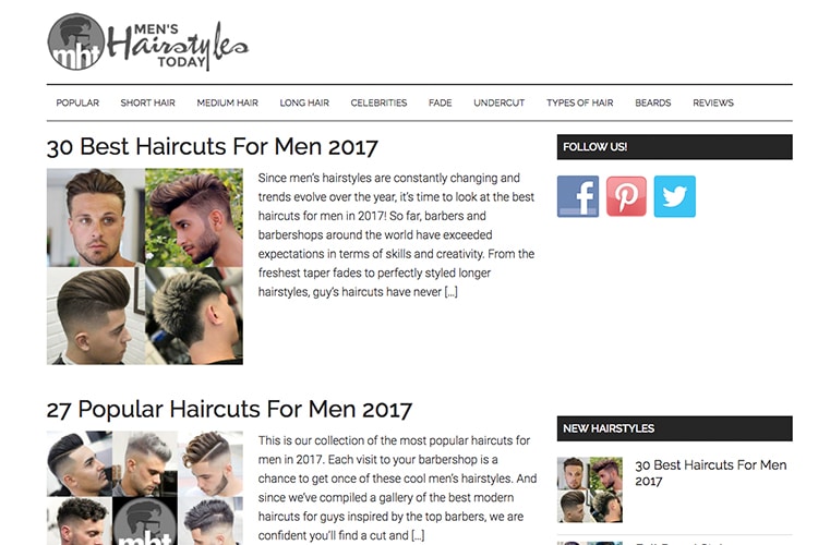 men hairstyle best hairstyle sites for men