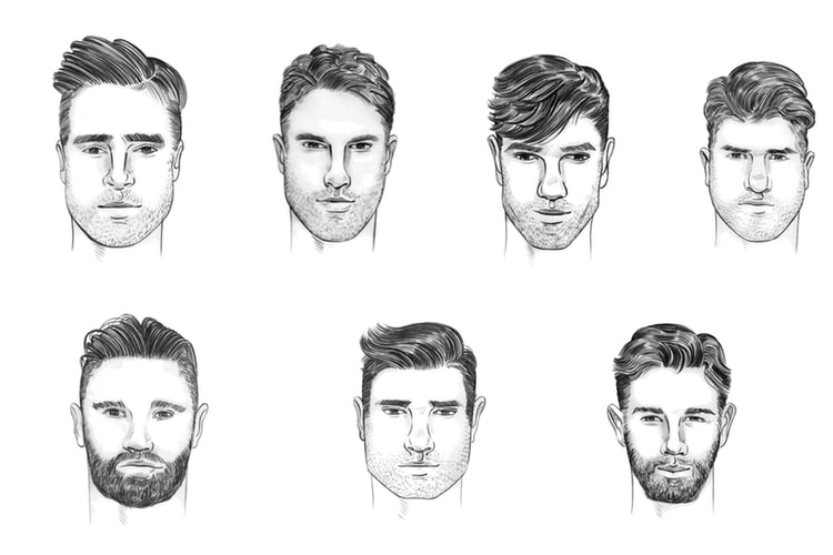 How To Choose A Hairstyle For Your Face Shape Man Of Many