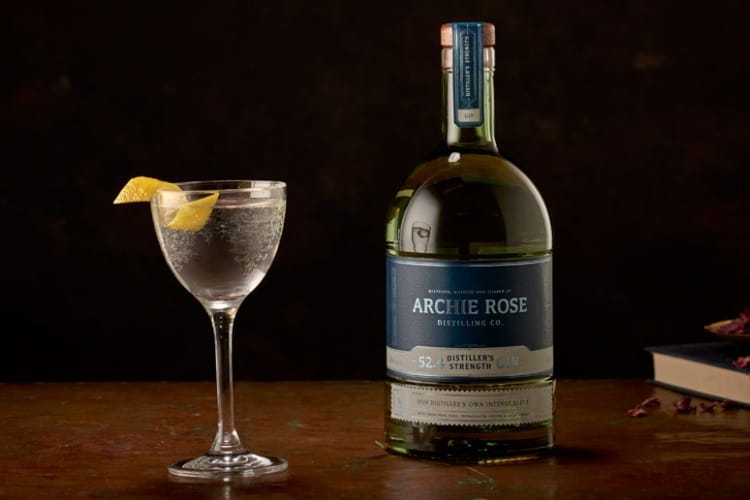 archie rose distiller strength gin