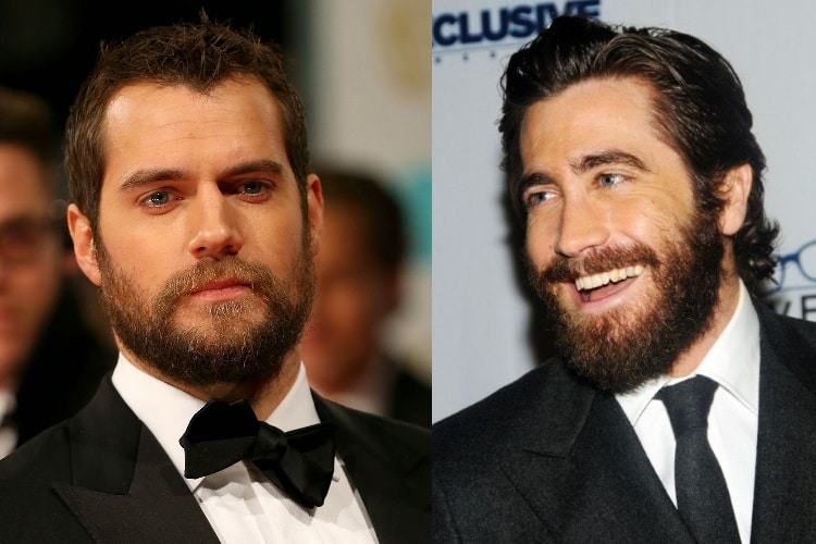 face shape with beard to suit