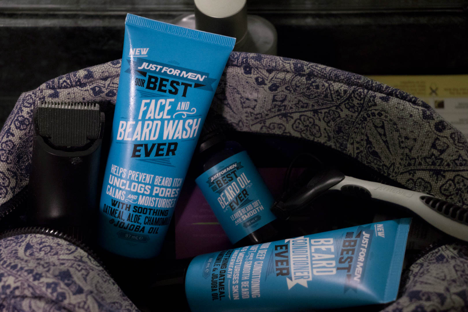 best face wash for beard man