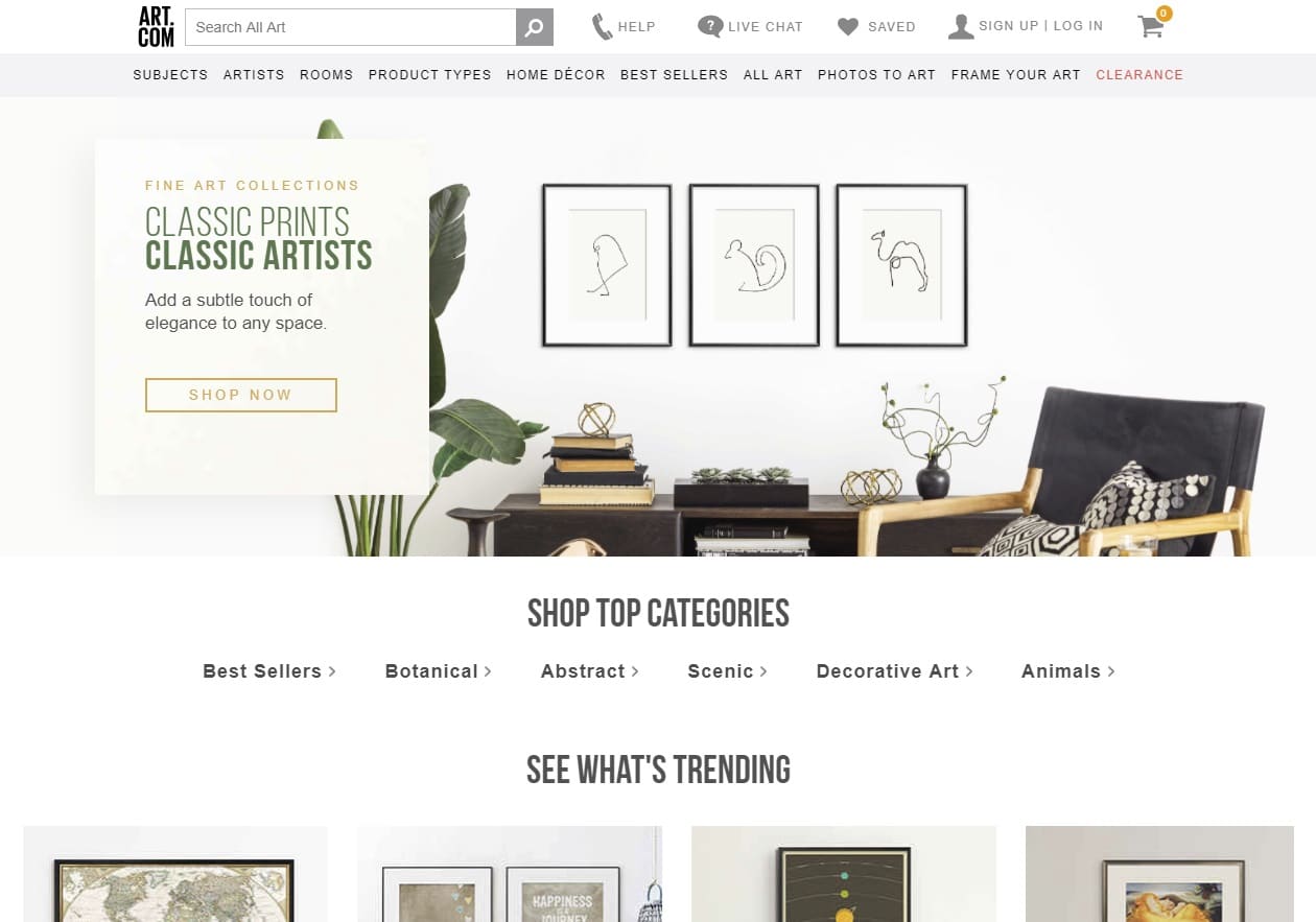 12 Best Places to Buy Art Online | Man of Many