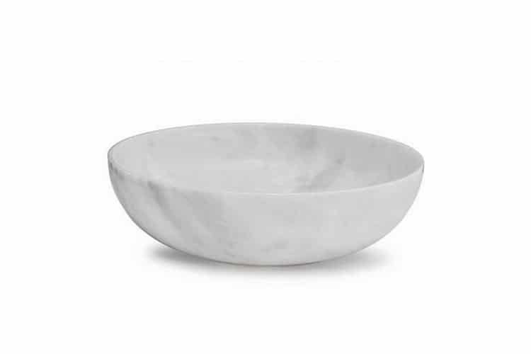 marble fruit bowl
