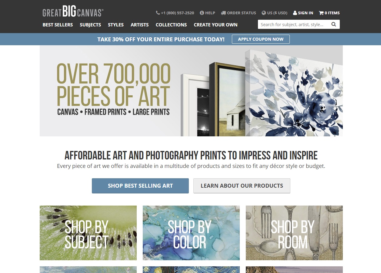 12 Best Places to Buy Art Online Man of Many