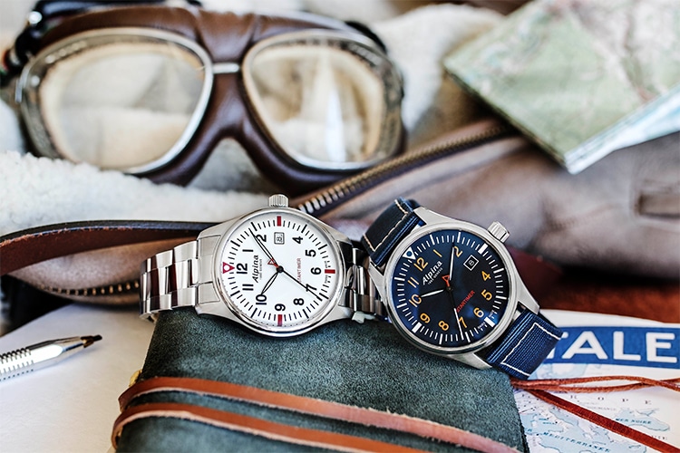 alpina quartz two different watches 