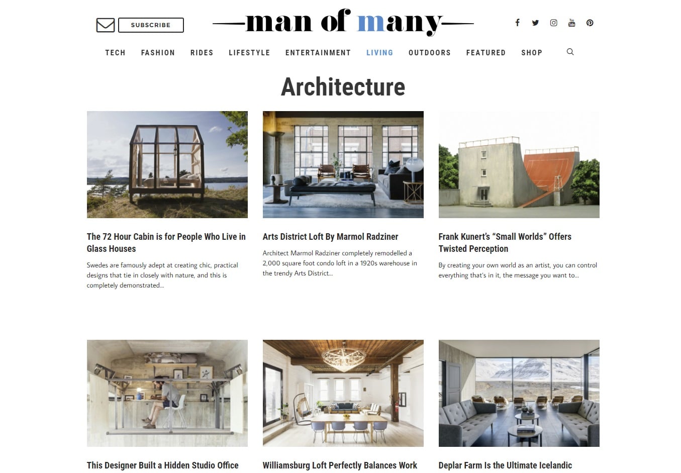 man of many architecture blogs