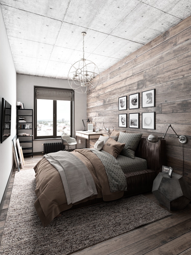 40+ Masculine Bedroom Ideas & Inspirations | Man of Many