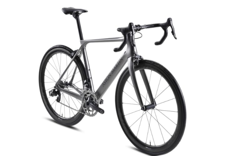 aston martin launch luxury bicycle body shape