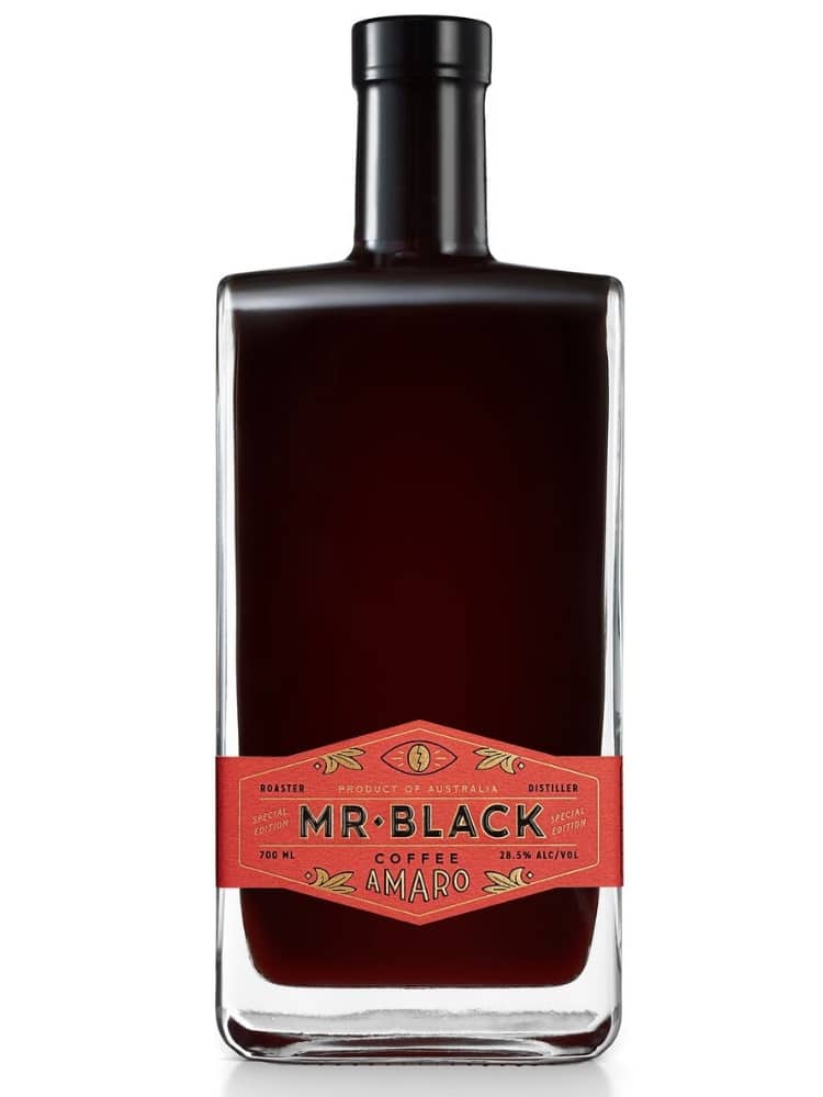 mr black coffee amaro italian liqueur full view