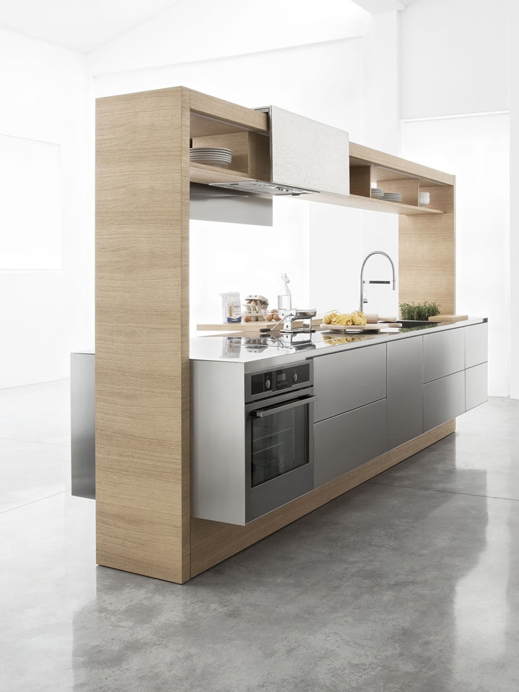 masculine kitchen decoration with kitchen shelf