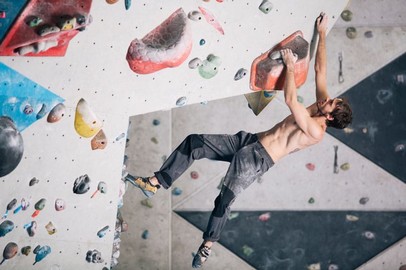 bouldering on the go