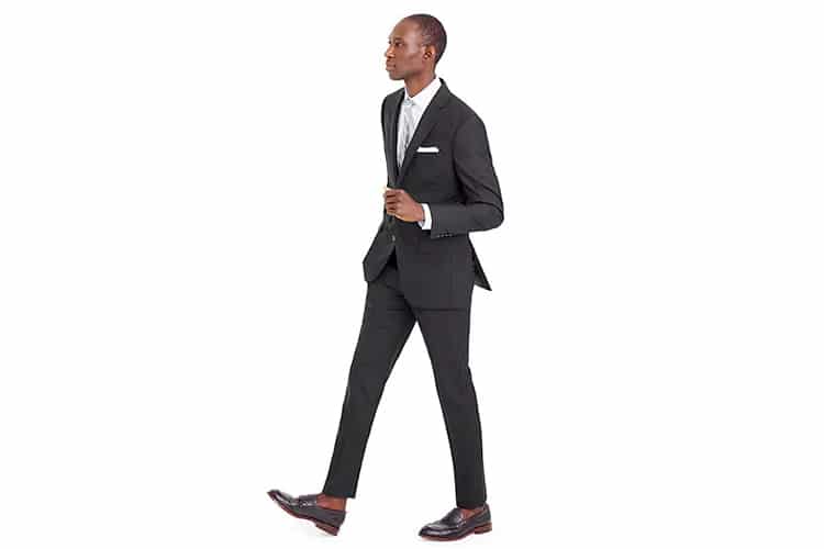 Slim Fit Suit Pants for Men Stretch Dress Pants Flat Front Business Separate Pants