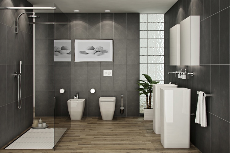 masculine bathroom design