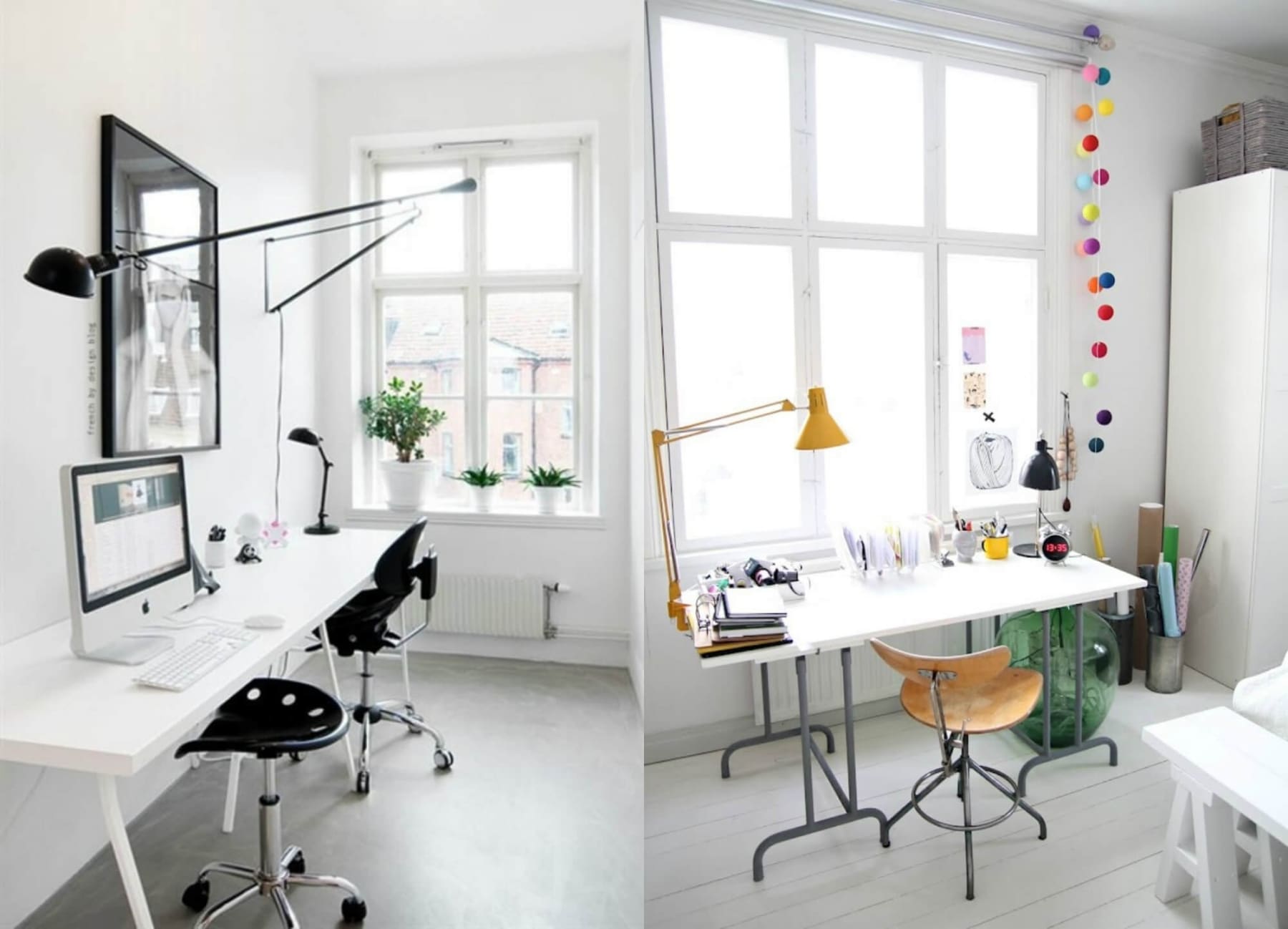 masculine minimalist home office decor