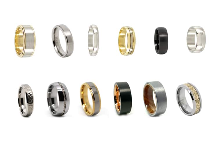 Mens Ring Width Chart