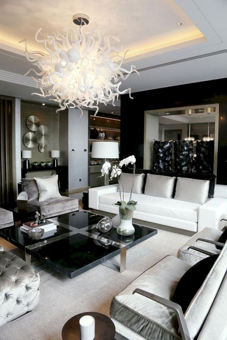 Black And Grey Livingroom Ideas