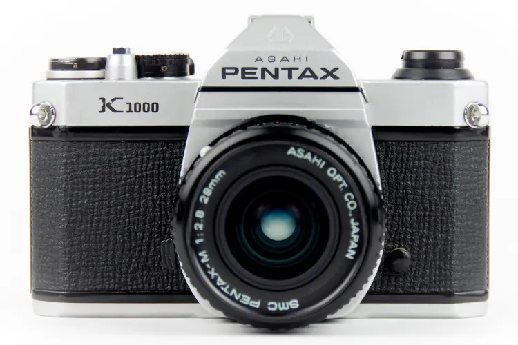 pentax k1000 telecamera posteriore