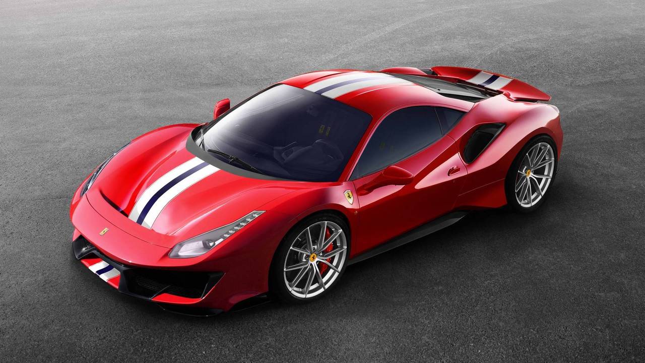 red supercar top