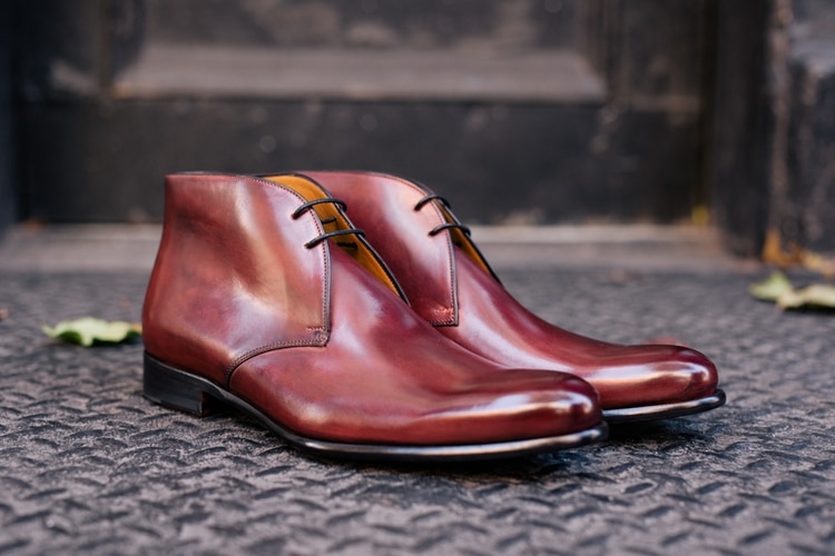 paul evans delivers handmade italian dress shoes