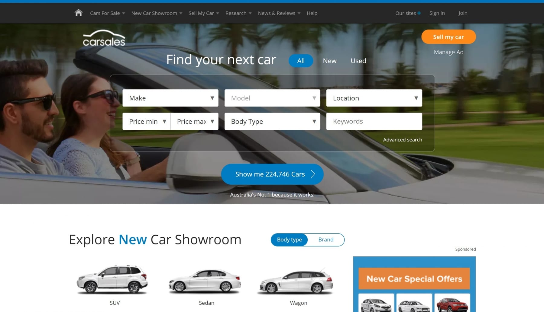 Best Online Car Sales Website Australia - Car Sale and Rentals