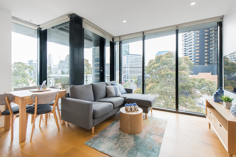 luxury apartment in south melbourne