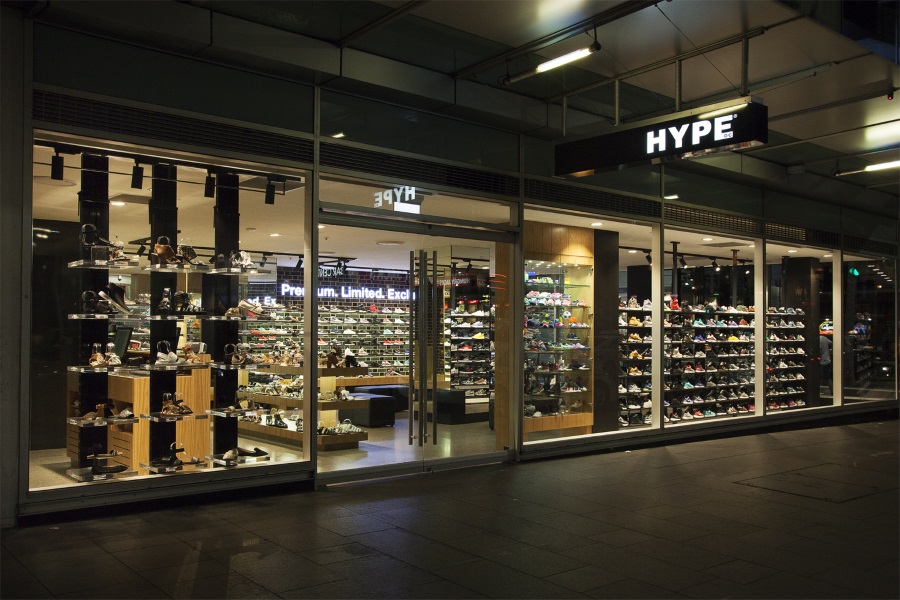 hype sneaker store