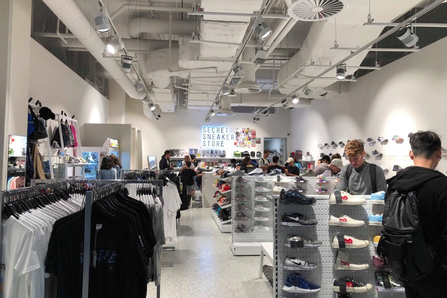 high end sneaker stores near me