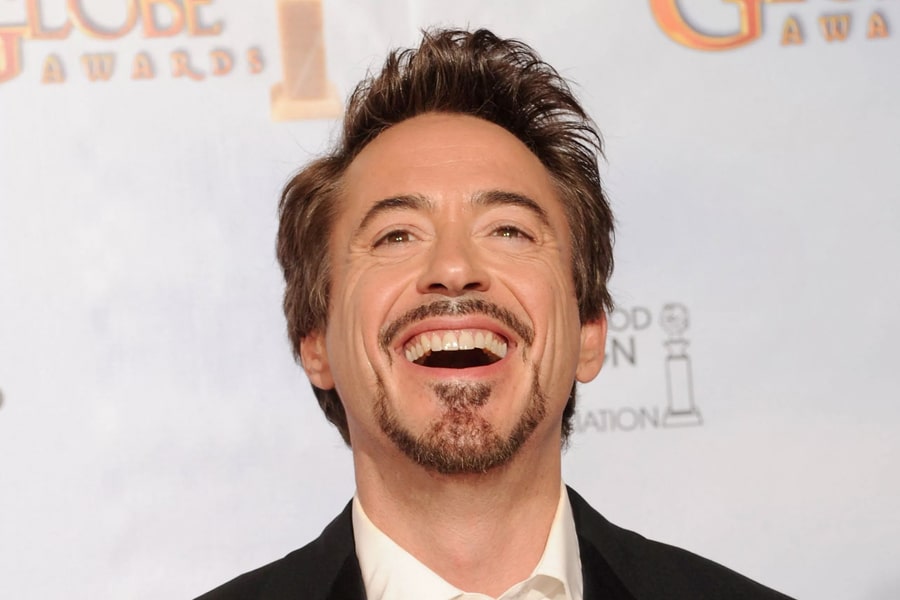 Goatee on Robert Downey Jr.